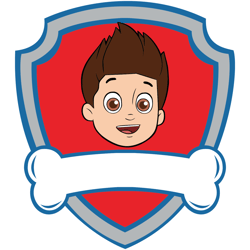 ryder shield paw patrol svg paw patrol clipart cartoon paw svg dog patrol svg digital download