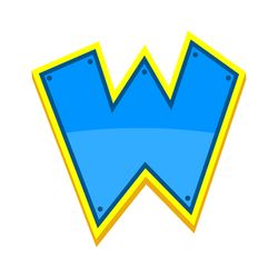 paw patrol alphabet w paw patrol svg paw patrol clipart cartoon paw svg dog patrol svg digital download