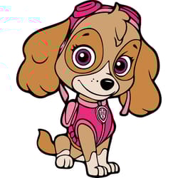 skye paw patrol svg paw patrol clipart cartoon paw svg dog patrol svg digital download