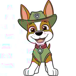 tracker paw patrol svg paw patrol clipart cartoon paw svg dog patrol svg digital download
