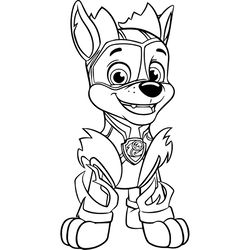 chase mighty pups paw patrol svg paw patrol clipart cartoon paw svg dog patrol svg digital download