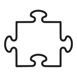 puzzle piece vector puzzle piece svg cutting image puzzle piece cutting cut files puzzle piece dxf