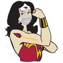 empowerment emblem wonder warrior cardinals svg