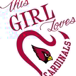 this girl loves cardinals svg