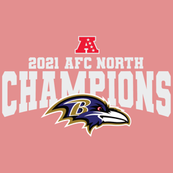 Afc North Champions Baltimore Ravens SVG