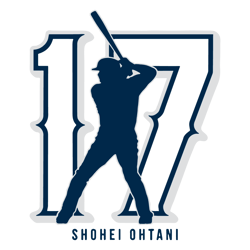 Shohei Ohtani Dodgers Baseball SVG Digital Download