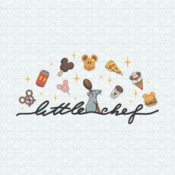 disney pixar ratatouille remy little chef svg