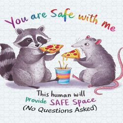 proud ally you are safe with me png