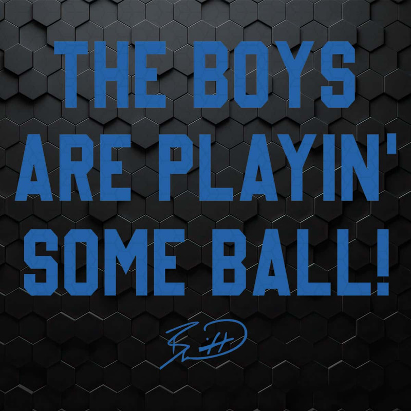 The Boys Are Playin Some Ball Bobby Witt Jr Signature SVG.jpg