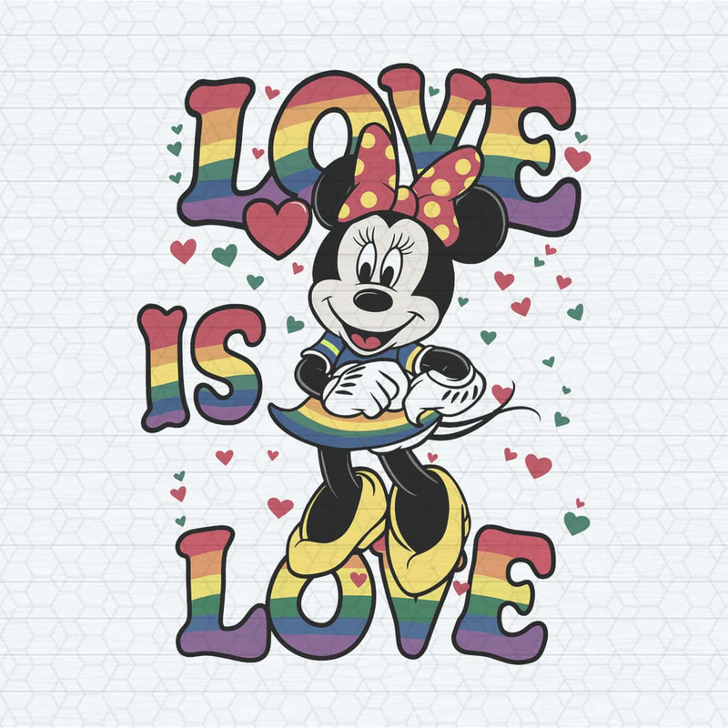Minnie Mouse Love Is Love Pride Month SVG.jpg