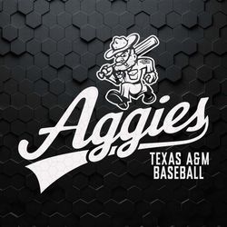 texas a&m aggies baseball ol sarge svg