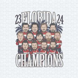 florida hockey champions 2024 players png