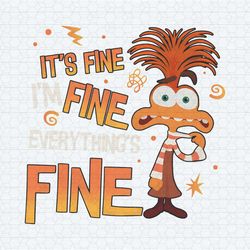 anxiety it's fine i'm fine everything is fine png