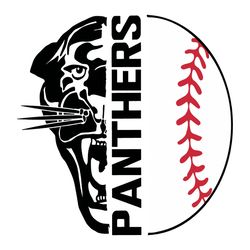 panthers baseball svg baseball lovers svg baseball mom svg cut file