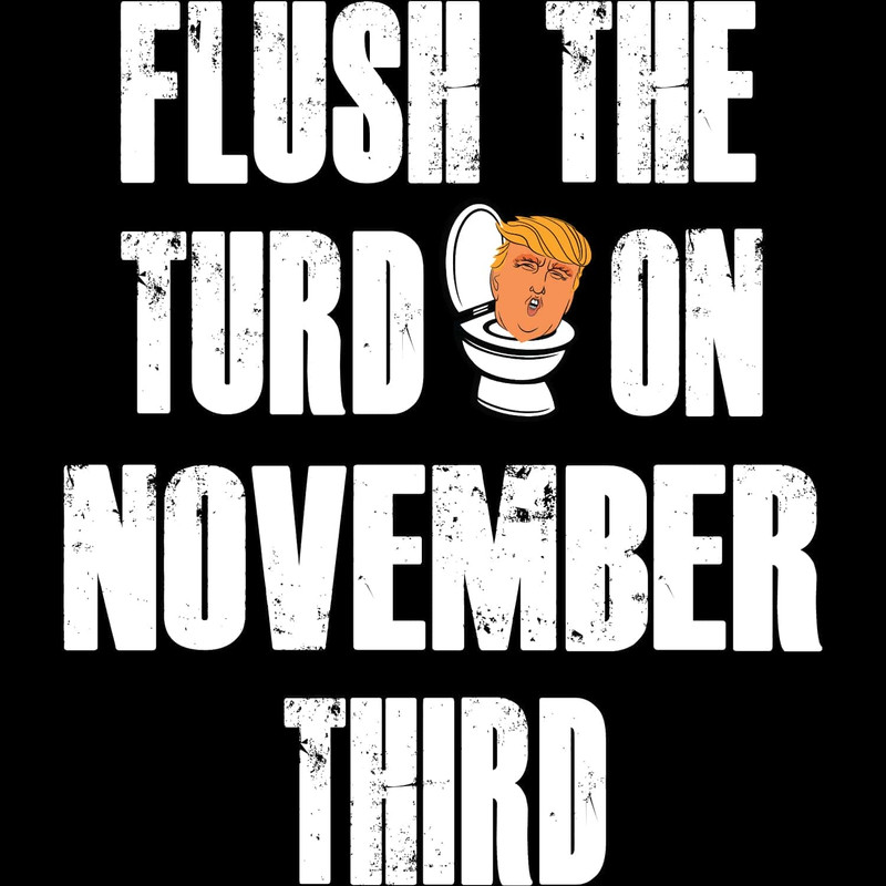 Anti Trump Flush The Turd November 3rd SVG November Elections SVG.jpg