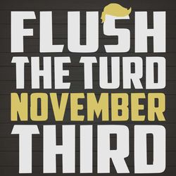 flush the turd november third svg political art politics 45 emoji trump svg