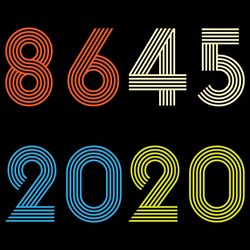 funny eighty six forty five twenty twenty svg, 86452020 anti trump svg, vintage distressed svg