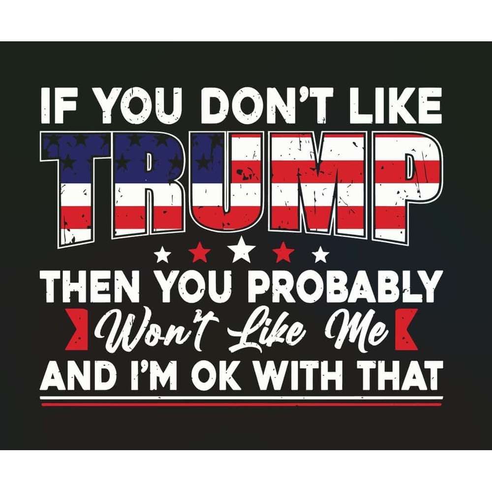 If You Dont Like Trump Then You Probably SVG File Instant Download Trump 2024.jpg