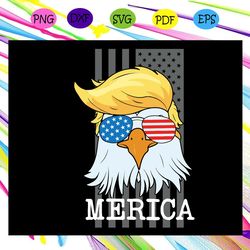 merica bald eagle 4th of july trump american flag svg fourth of july svg memorial day