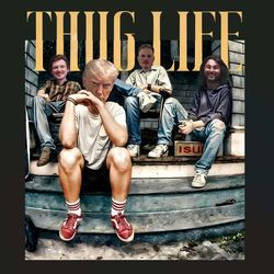 only png file - funny donald trump friends thug life png