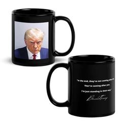trump mugshot arrest republican quote coffee mug trump 2023 png