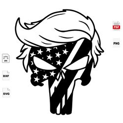 trump punisher svg trump sticker trump decal president trump