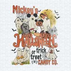 mickeys halloween trick or treat candy co png