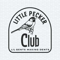 retro little pecker club meme svg