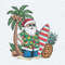 Christmas In July Santa In Summer PNG.jpg