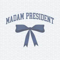 madam president ribbon bow svg