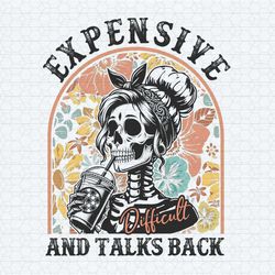 floral skeleton expensive difficult and talks back png