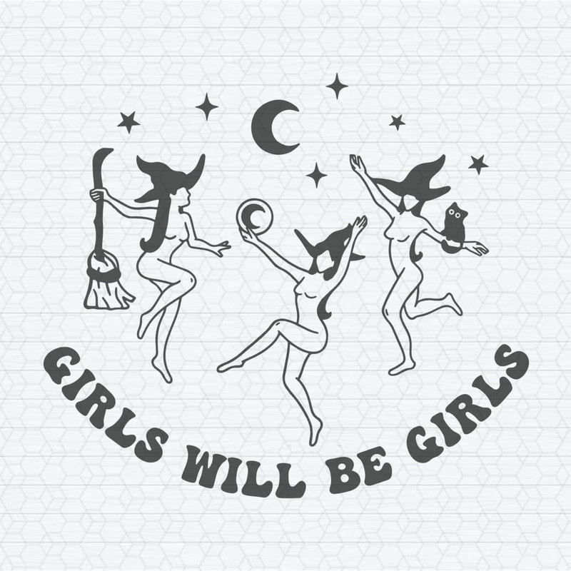 Retro Girls Will Be Girls Dancing Witches SVG.jpg