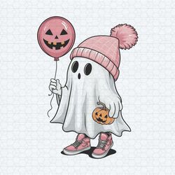 retro spooky season halloween ghost sublimation png