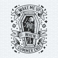 wake me up when summer ends svg