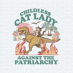childless cat lady against the patriarchy svg