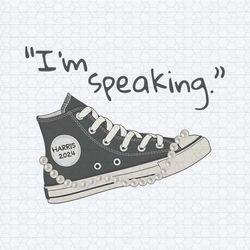 i'm speaking kamala harris support png