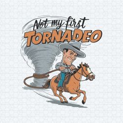not my first tornadeo glen powell svg