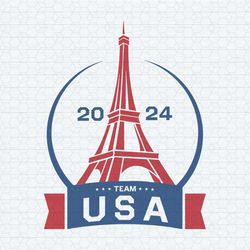 team usa 2024 eiffel tower paris olympic svg