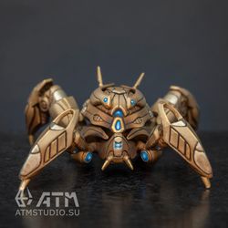 Protoss Fenix dragoon from StarCraft painted metal miniature figure