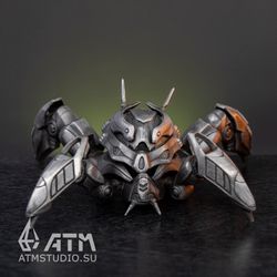 Protoss Fenix dragoon from StarCraft metal miniature figure