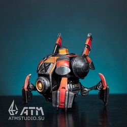 Terran Widow Mine from StarCraft painted metal miniature figure