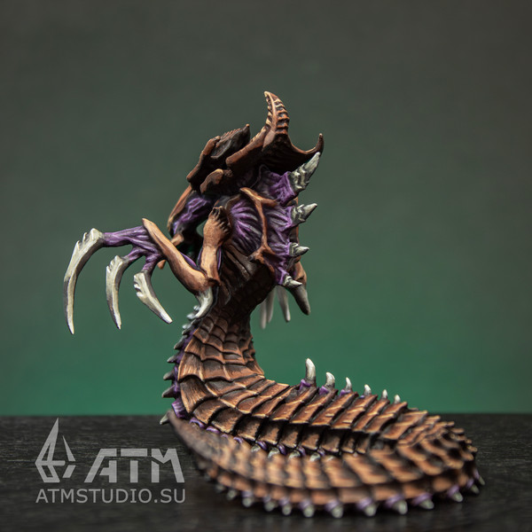 StarCraft Hydralisk painted metal miniature figure collector's edition (3).jpg