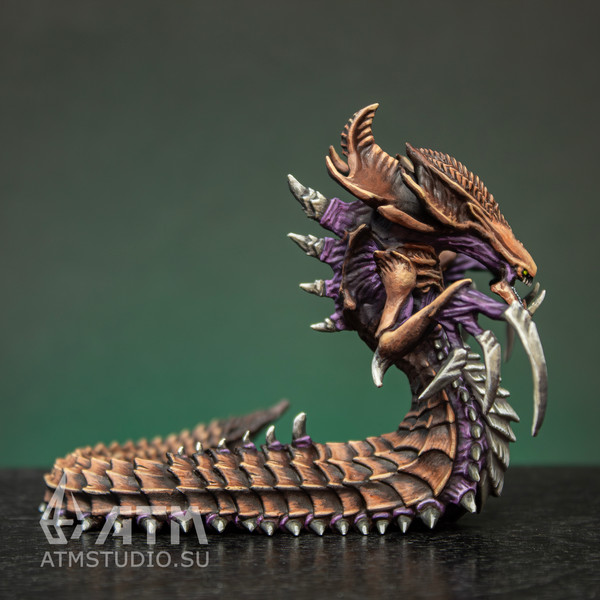 StarCraft Hydralisk painted metal miniature figure collector's edition (5).jpg