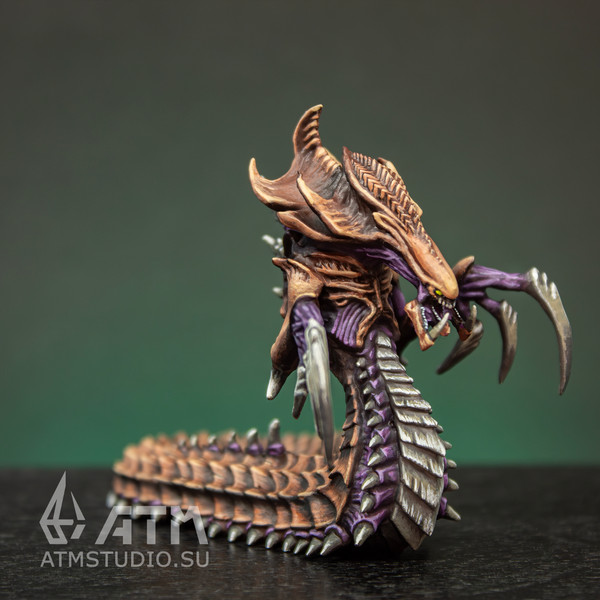 StarCraft Hydralisk painted metal miniature figure collector's edition (6).jpg