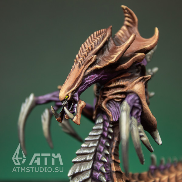 StarCraft Hydralisk painted metal miniature figure collector's edition (8).jpg