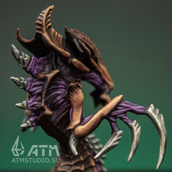 StarCraft Hydralisk painted metal miniature figure collector's edition (12).jpg