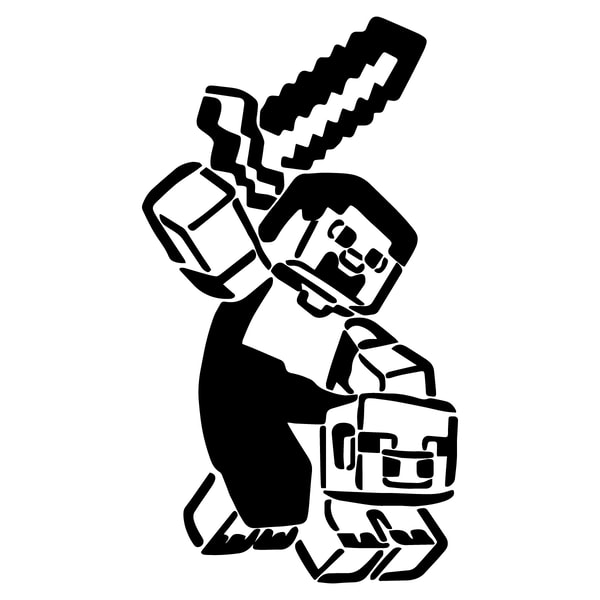 Steven Svg Minecraft Character SVG Minecraft Steve SVG Minecraft Game S - Inspire ...