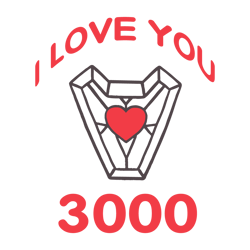 iron man i love you 3000 valentines day svg