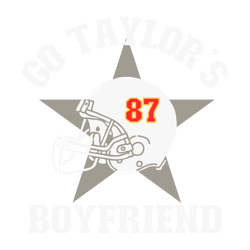 Go Taylors Boyfriends Helmet Star SVG
