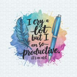 i cry a lot but i am so productive ttpd album png